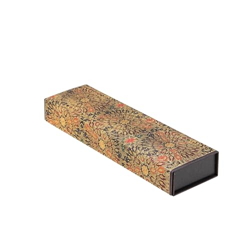 Paperblanks - Fire Flowers - Pencil Case - Wrap Closure Paperblanks - Fire Flowers - Pencil Case - Wrap Closure