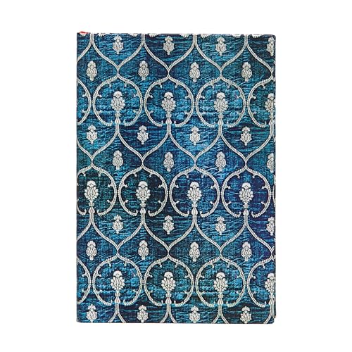 Paperblanks - Blue Velvet - Blue Velvet - Mini - Unlined - Elastic Band - 85 Gsm Paperblanks - Blue Velvet - Blue Velvet - Mini - Unlined - Elastic Band - 85 Gsm von Paperblanks