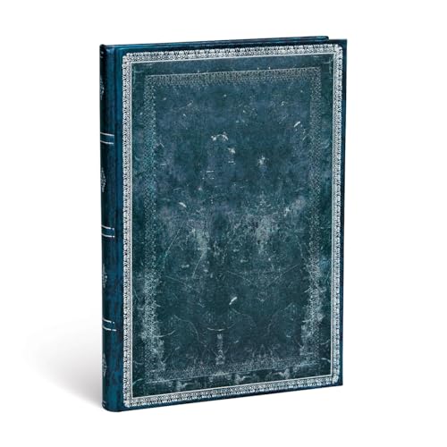 Paperblanks Hardcover Notizbücher Klapp-Version aus Faux-Leder | Adressbücher | Midi (130 × 180 mm) (Old Leather Collection) von Paperblanks