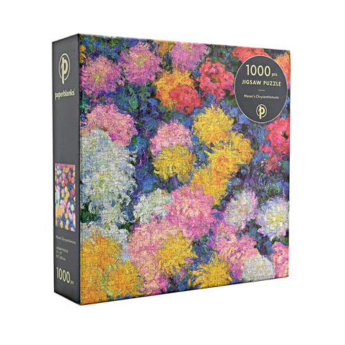 Paperblanks - Monet's Chrysanthemums - Monet's Chrysanthemums - Jigsaw Puzzles: 1000 Pieces von Paperblanks