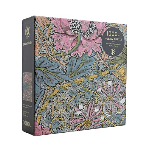 Paperblanks - Morris Pink Honeysuckle - William Morris - Jigsaw Puzzles: 1000 Pieces