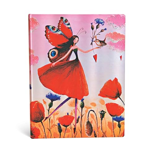 Paperblanks Poppy Field: 5-year Ultra (5-year Snapshot Journals), Ultra (230 x 180) (Mila Marquis Collection)