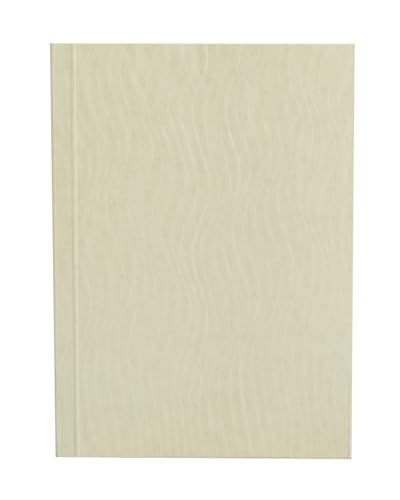 Pearl White (Yuko-Ori) A7 Lined Notebook von Paperblanks