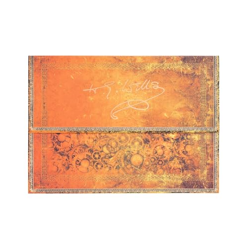 Paperblanks - H.g. Wells 75th Anniversary - Document Folder - Wrap Closure (Special Editions) Paperblanks - H.g. Wells 75th Anniversary - Document Folder - Wrap Closure (Special Editions)