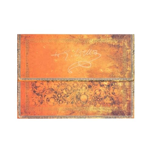 Paperblanks - H.g. Wells 75th Anniversary - Document Folder - Wrap Closure (Special Editions) Paperblanks - H.g. Wells 75th Anniversary - Document Folder - Wrap Closure (Special Editions)