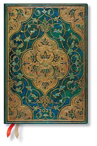 Turquoise Chronicles Midi Verso Dayplanner 2023: Hardcover, Verso Layout, 100 gsm, elastic closure Turquoise Chronicles Midi Verso Dayplanner 2023: Hardcover, Verso Layout, 100 gsm, elastic closure