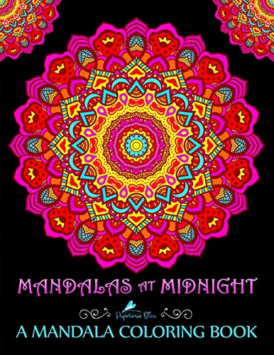 Mandalas At Midnight: A Mandala Coloring Book von Createspace Independent Publishing Platform