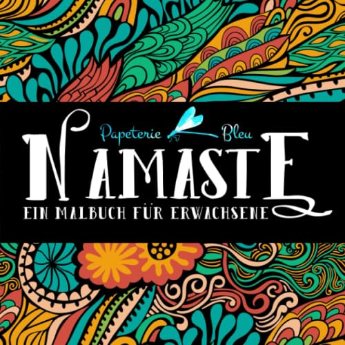 Namaste: Ein Malbuch für Erwachsene