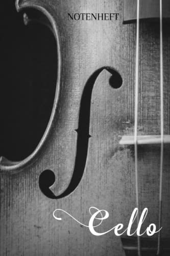 Notenheft Cello: Blanko Notenheft für Hobby und Musikunterricht, 11 Notensystemen je Seite, 120 Seiten, A5 Notenheft Cello: Blanko Notenheft für Hobby und Musikunterricht, 11 Notensystemen je Seite, 120 Seiten, A5 von Independently published