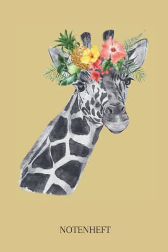 Notenheft Giraffe: Blanko Notenheft für Hobby und Musikunterricht, 11 Notensystemen je Seite, 120 Seiten, A5 Notenheft Giraffe: Blanko Notenheft für Hobby und Musikunterricht, 11 Notensystemen je Seite, 120 Seiten, A5 von Independently published