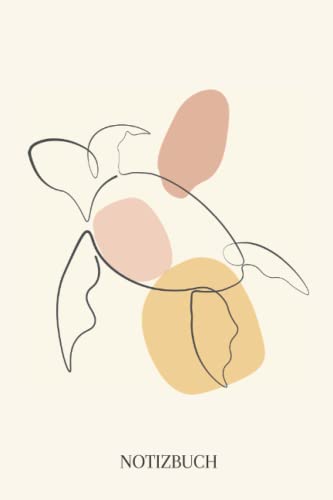 Notizbuch: Notizbuch, A5 (6'x9'), 120 linierte Seiten
