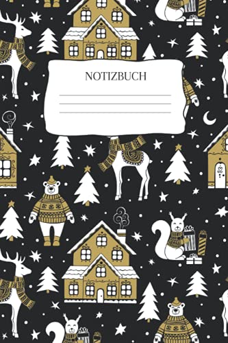 Notizbuch: Notizbuch Weihnachten, A5, 120 gepunktete Seiten Notizbuch: Notizbuch Weihnachten, A5, 120 gepunktete Seiten