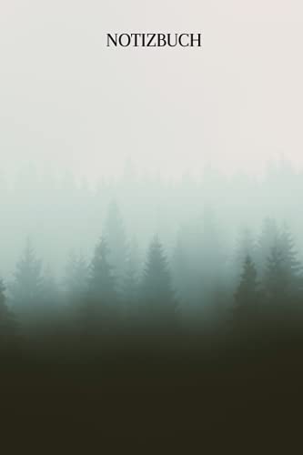 Notizbuch: Notizbuch mit Wald, 120 linierten Seiten in A5 Notizbuch: Notizbuch mit Wald, 120 linierten Seiten in A5