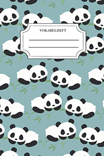 Panda Vokabelheft, 60 Seiten, A5, mit 2 Spalten: Vokabelheft mit 60 Seiten Panda Vokabelheft, 60 Seiten, A5, mit 2 Spalten: Vokabelheft mit 60 Seiten von Independently published