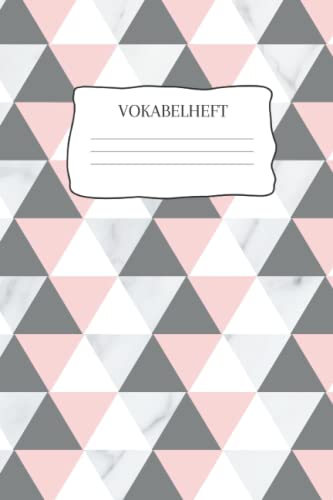 Vokabelheft: Vokabelheft Muster, A5, 60 Seiten mit je 2 Spalten Vokabelheft: Vokabelheft Muster, A5, 60 Seiten mit je 2 Spalten