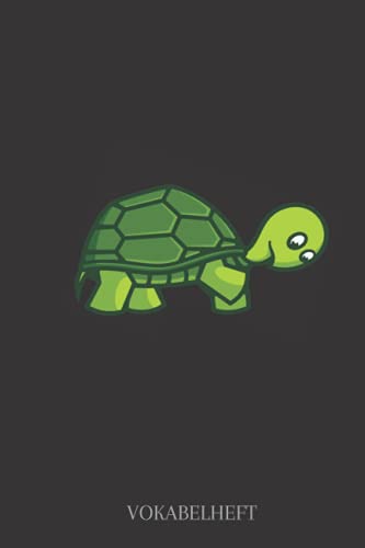 Vokabelheft: Vokabelheft Schildkröte, A5, 60 Seiten mit je 2 Spalten Vokabelheft: Vokabelheft Schildkröte, A5, 60 Seiten mit je 2 Spalten