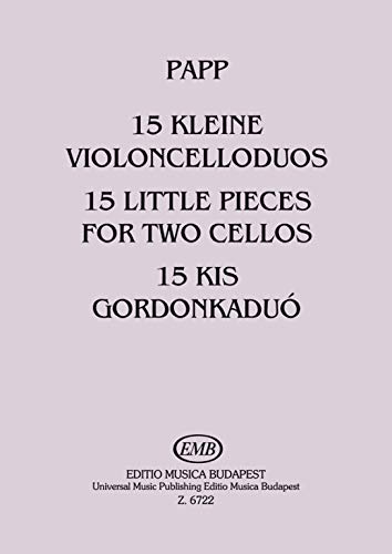 15 Little Pieces for two cellos