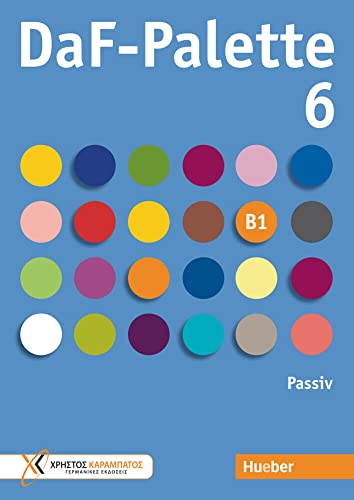 DaF-Palette 6: Passiv: Übungsbuch von Hueber