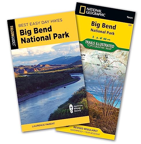 Best Easy Day Hiking Guide and Trail Map Bundle: Big Bend National Park (Best Easy Day Hikes) von Falcon Pr Pub Co