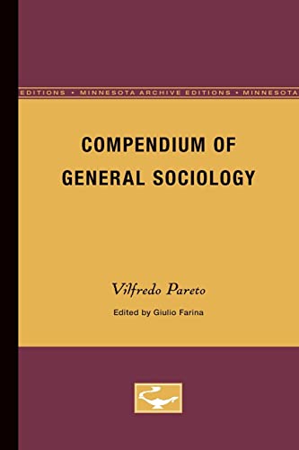 Compendium of General Sociology von University of Minnesota Press