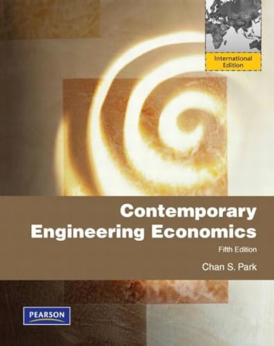Contemporary Engineering Economics: International Edition von Pearson
