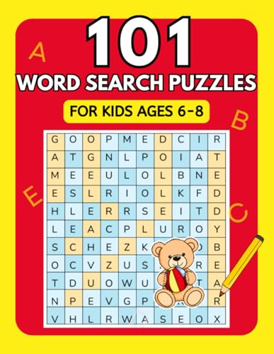 101 Word Search Puzzles for Kids Ages 6-8: Ideal for Improving Spelling, Reading and Vocabulary Skills 101 Word Search Puzzles for Kids Ages 6-8: Ideal for Improving Spelling, Reading and Vocabulary Skills von Independently published