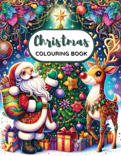 Christmas Colouring Wonderland: Joyful Pages for Kids: Discover Magical Holiday Scenes - A Festive Colouring Book for Children Full of Fun and Adventure (Christamas Coloring Books) von Independently published