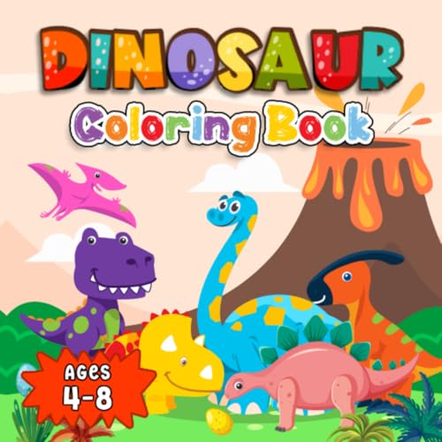 Dinosaur Coloring Book: Fun and Easy Dinosaur Coloring Pages for Kids Ages 4-8 | Preschool & Boys' Dinosaurs Coloring Book Dinosaur Coloring Book: Fun and Easy Dinosaur Coloring Pages for Kids Ages 4-8 | Preschool & Boys' Dinosaurs Coloring Book von Independently published