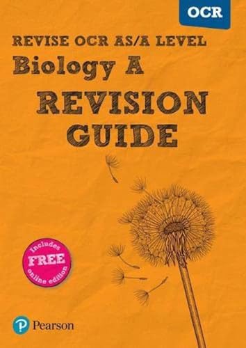 REVISE OCR AS/A Level Biology Revision Guide: with FREE online edition (Pearson Revise) von Pearson Education