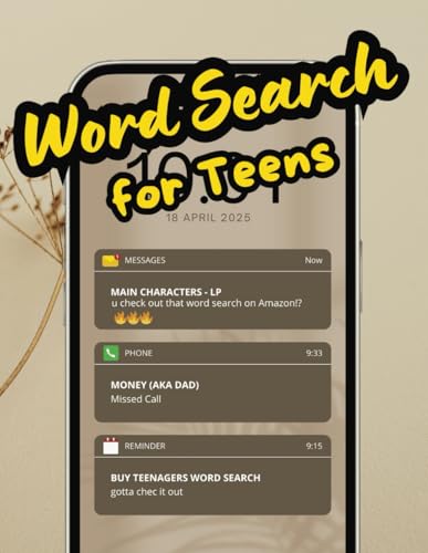 Teenagers Word Search: 50+ Puzzles | Perfect Gift for Teens, Adolescents and Young Adults for Vacations, Holidays and Leisure Times von Independently published
