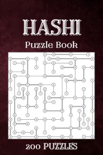 Hashi Puzzle Book: 200 Puzzles for Adults (20x20) von Independently published