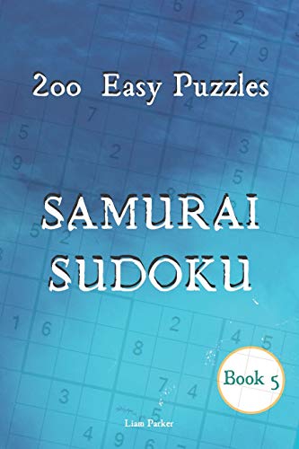 Samurai Sudoku - 200 Easy Puzzles Book 5 von Independently Published