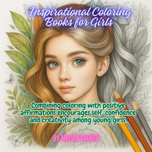 Shine Bright: An Inspirational Coloring Book for Girls: Color Your Confidence, Create Your Joy! (Coloring Books, Band 20) von Independently published