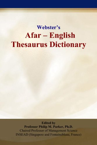 Webster’s Afar - English Thesaurus Dictionary