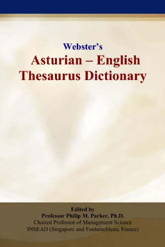 Webster’s Asturian - English Thesaurus Dictionary von ICON Group International, Inc
