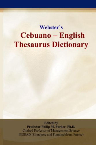 Webster’s Cebuano - English Thesaurus Dictionary