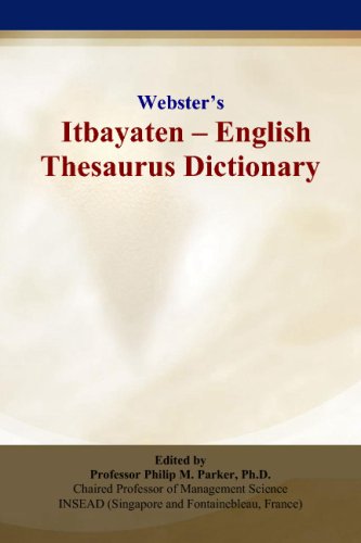 Webster’s Itbayaten - English Thesaurus Dictionary