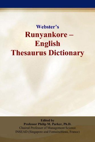 Webster’s Runyankore - English Thesaurus Dictionary von ICON Group International, Inc