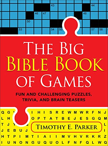 Big Bible Book of Games: Fun and Challenging Puzzles, Trivia, and Brain Teasers