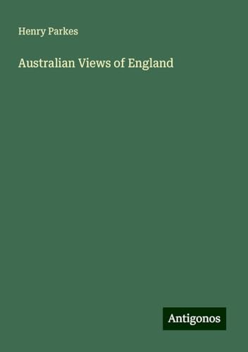Australian Views of England