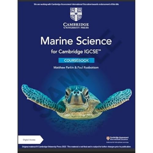 Cambridge IGCSE Marine Science Coursebook with Digital Access (Cambridge International Igcse)