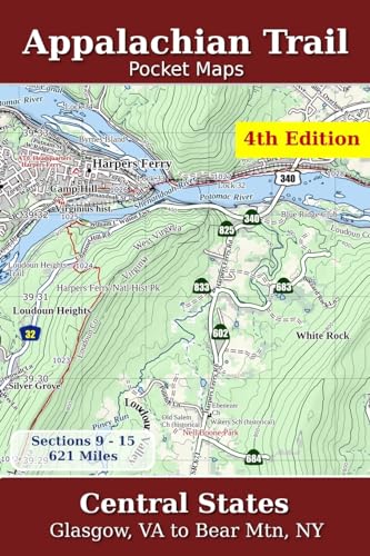 Appalachian Trail Pocket Maps - Central States von Createspace Independent Publishing Platform