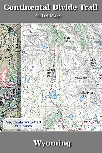 Continental Divide Trail Pocket Maps - Wyoming