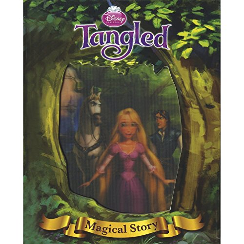 Disney Tangled Magical Story with Amazing Moving Picture Cover