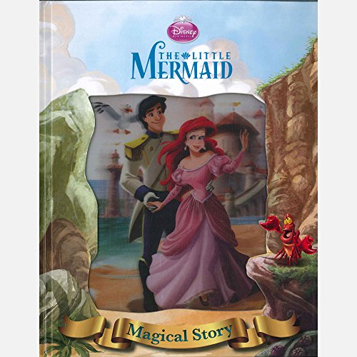Disney The Little Mermaid Magical Story with Amazing Moving Picture Cover