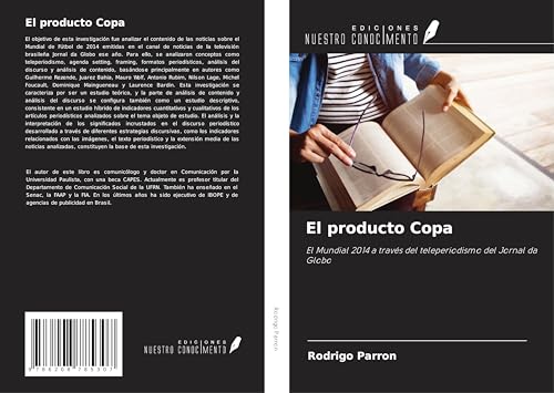 El producto Copa: El Mundial 2014 a través del teleperiodismo del Jornal da Globo von Ediciones Nuestro Conocimiento