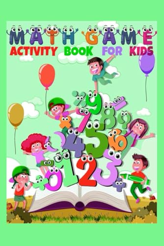 Math Game Activity Book for Kids