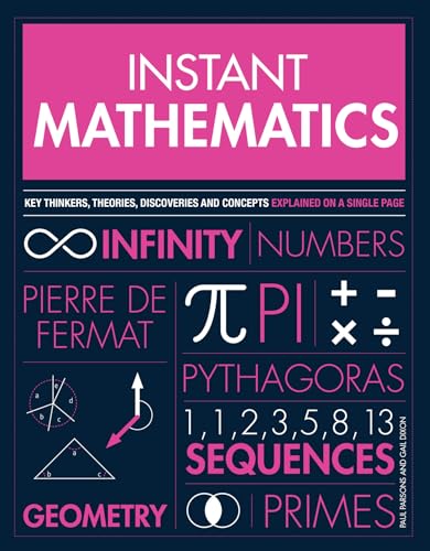 Instant Mathematics: Key Thinkers, Theories, Discoveries and Concepts Explained on a Single Page