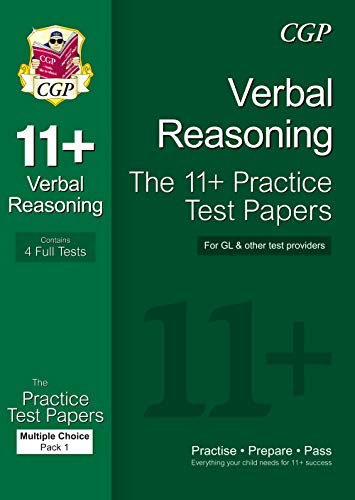 11+ Verbal Reasoning Practice Papers: Multiple Choice - Pack (CGP 11+ GL)