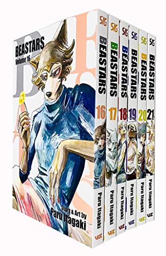 Beastars Series Vol 16-21 Collection 6 Books Set By Paru Itagaki